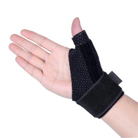 Norhogo Reversible Compression Thumb Splint Thumb Brace for Women Men Left Hand (Right Hand)