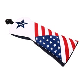 Custom Design ★ Driver/Wood/Utility/marettotaipu Dr. for/FW/UT FOR/marettotaipu ★ American Flag Pattern Star Head Cover with Conversion Doug