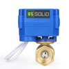 U.S. Solid Motorized Ball Valve- 3/4" Brass Ball Valve with
