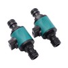 FULAIERGD 2 Pcs 16mm 2 Way Garden Hose Quick Connector
