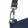 Travelon Unisex's Anti-Theft Metro Saddle Crossbody, Navy Heather, One Size
