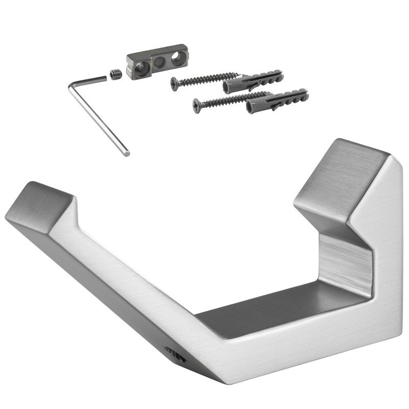 ALPENSTAHL Design Wall Coat Hook Single Coat Hook Metal Coat