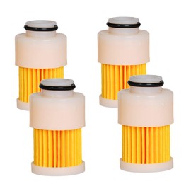 HIFROM Replacement Outboard Fuel Filter Replacement for 4 Stroke Yamaha Mercury 68V-24563-00-00 881540 18-7979 75-115 HP Engines - 4pcs