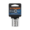 Truper D-3822-M, Dado de 12 puntas mm, 22 mm, cuadro