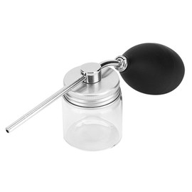 Aplicador de espray de fibras capilares Botella de espray de fibra capilar, atomizador profesional de fibra para la construcción del cabello que hace que el cabello luzca voluminoso y grueso