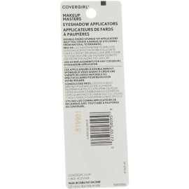 CoverGirl 2 Pack CoverGirl Makeup Masters Eyeshadow Applicators, 3 Ct