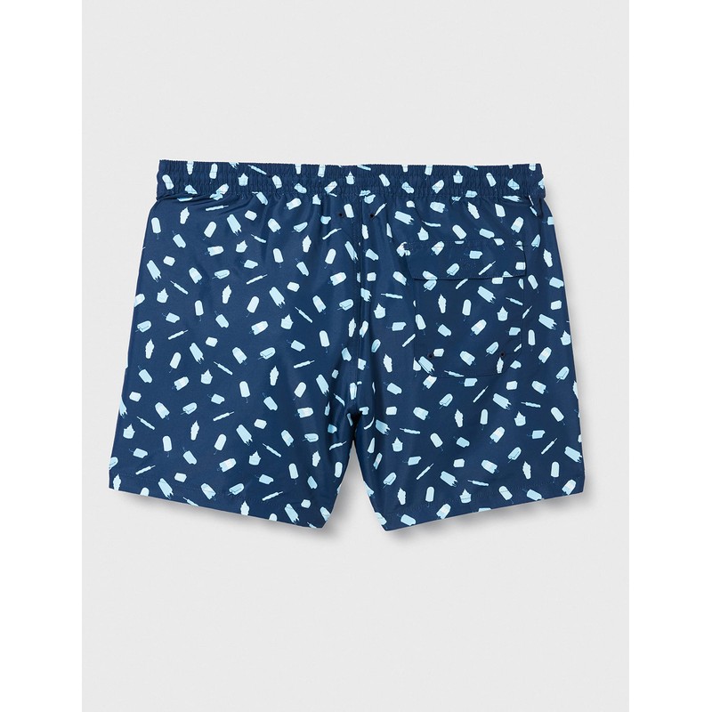 s.Oliver Men's 130.10.105.24.265.2063277 Trunks, Blue AOP, XXL