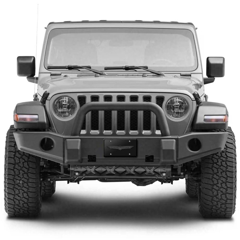 iPick Image Made for Jeep Trailhawk 3D Dark Gray Logo