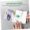 Tofficu 50Sheets Self Laminating Photo Sheets Laminating Pouches Easy to