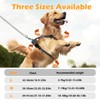 Light Up Dog Harness, Adjustable No Pull Reflective Vest with