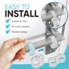 Strongest Home 10 Pack Door Stop Wall Protectors Clear Invisible