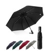 HW CASA Folding Umbrella, Windproof Auto Open, 105cm Large Umbrella