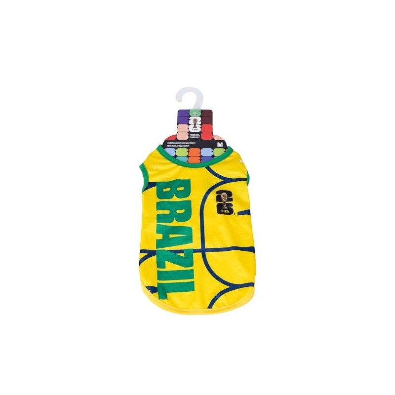 Playera para Perro con diseño Oficial FIFA – Brasil –