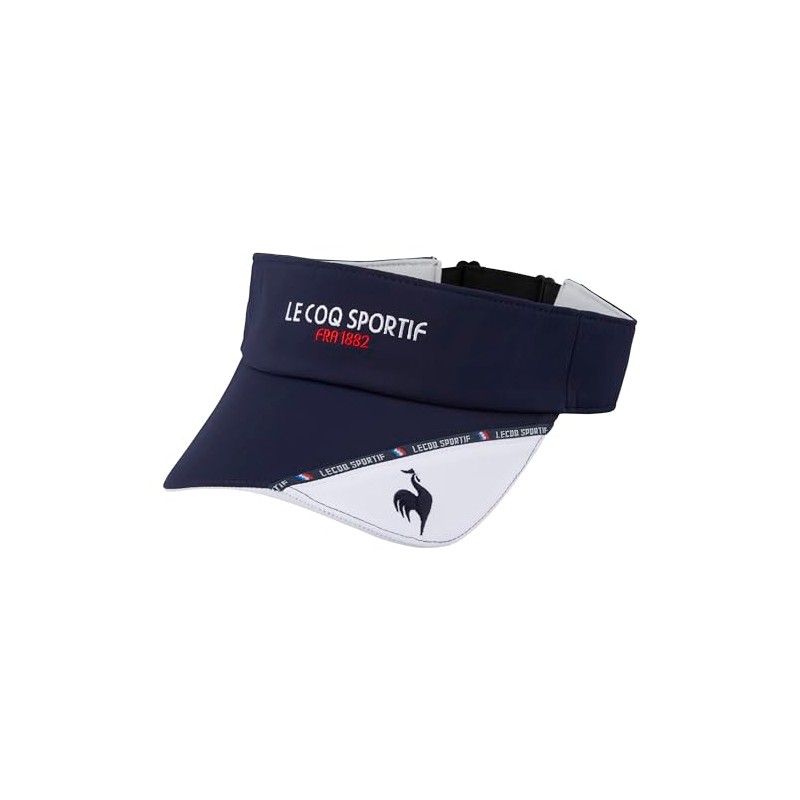 Cox Sportif QGCXJC52 Women's Visor, Logo Piping, Adjuster Rubber, Fit,