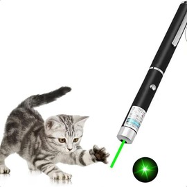 Pointer Pen for Cats Dogs Pet Laser Pointer Cat Toys Indoor Interactive Chase Cats Toy Laser Light Pointer,Long Range Teaching/Presentation Pen:_green