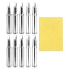 sourcing map Pack of 10 900M Solder Tips Internally Heated
