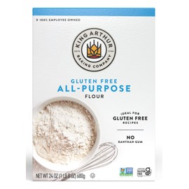 King Arthur Gluten-Free All-Purpose Flour, 24 Ounce (Pack of 1) - Non-GMO Project Verified, Certified Kosher
