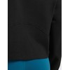 CRZ YOGA Womens Fleece Mock Neck Hoodie Oversized Pullover Long