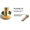 S&H Garden Hose Nozzle Heavy Duty Brass