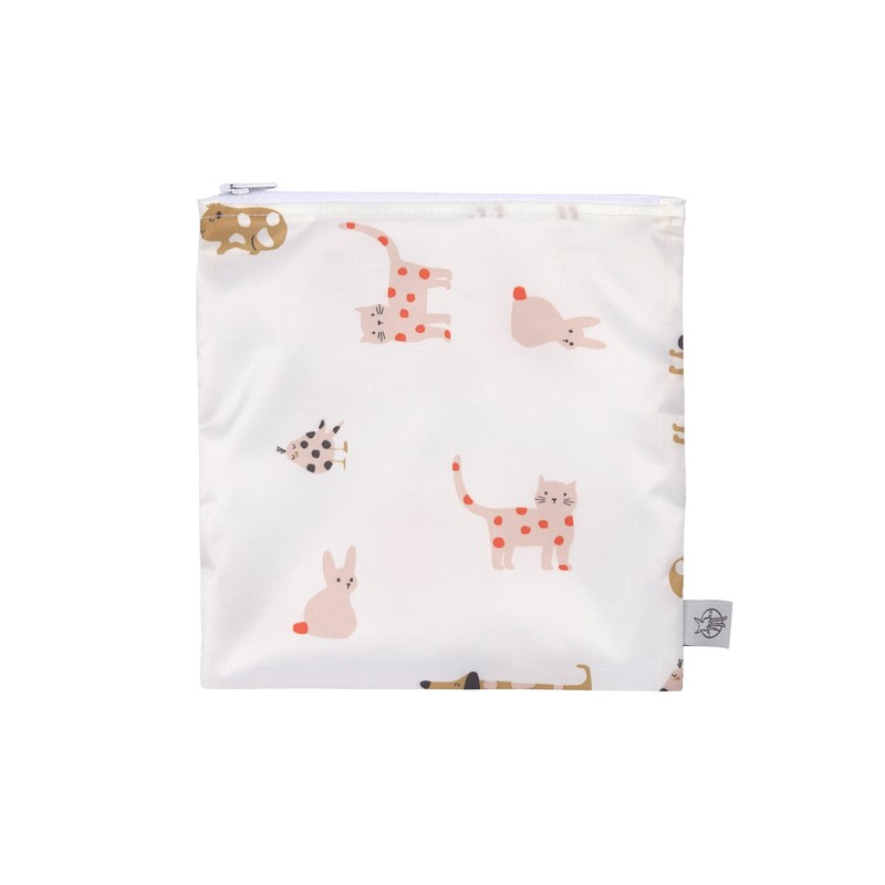 LÄSSIG Reusable Storage Bag Snack Bag 2 Pieces/Snack Bag Little