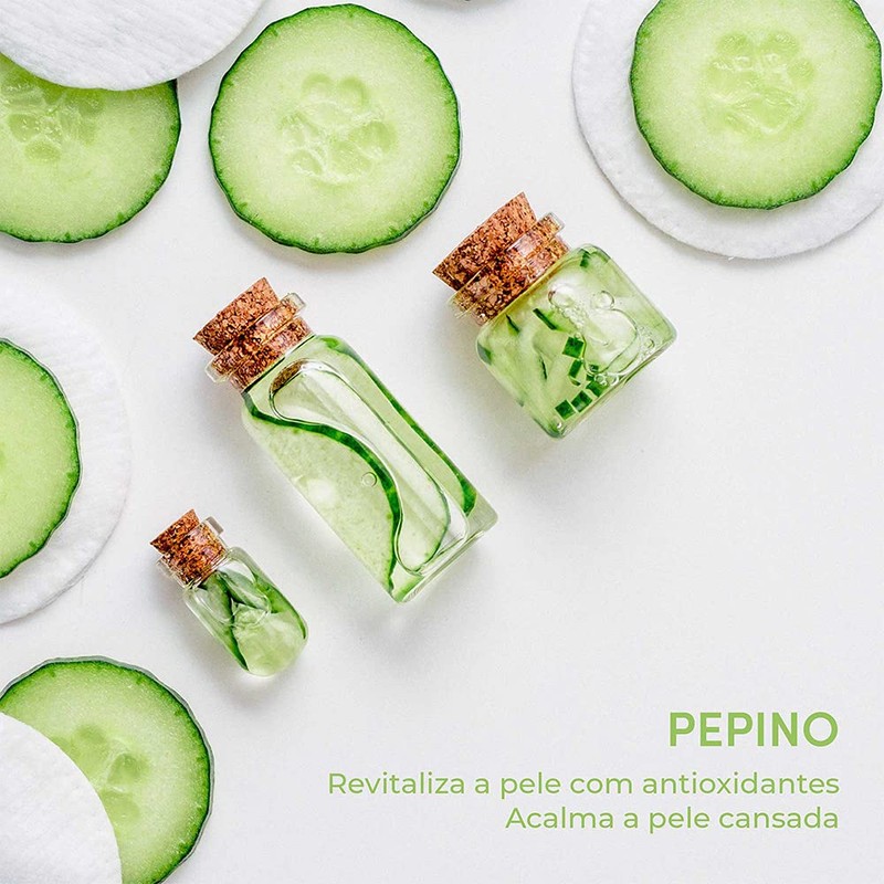 Cucumber Deep Lindernd 100% Cotton Face Sheet Mask
