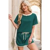 Women's 2 Piece Sets Summer Casual Short Sleeve Tops and