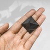 Shungite Pyramid Crystal Healing Stones - 1" Great Pyramid Figurine