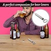 2 Stück Flaschenöffner Bottle Opener Bierflaschenöffner Kapselheber Bieröffner Flaschenöffner Personalisiert