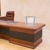 Cabilock Comment Box Clear Suggestion Box with Aluminium Frame Transparent