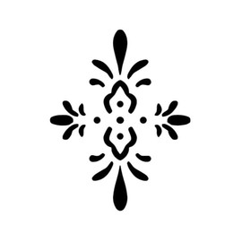 Modern Lily Symbol Tattoo | Temporalis® | Ephemeral, Vegan & Waterproof Tattoo - EU Certified Cosmetics - Lasts 1-2 Weeks