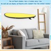 Yousoontic Surfboard Wall Mount Rack Clear Acrylic Wall Surfboard Display