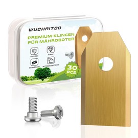 Replacement Blade for Robotic Lawnmower Compatible with Husqvarna Automower, Gardena, Yard Force, Segway Navimow i105E, i108E & i110n-30 Universal Replacement Blades Improved Blade