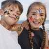 120 Glitter Pirate Temporary Tattoos for Kids, Pirate Ship Nautical
