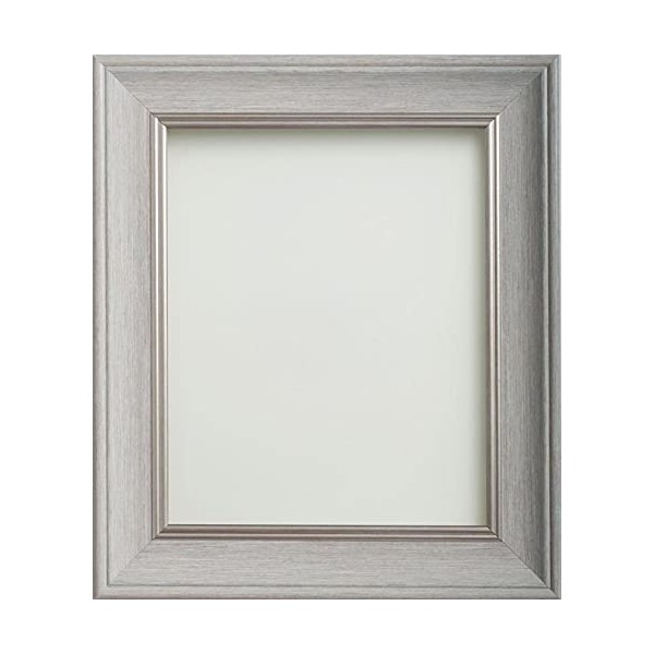 Frame Company Drummond Range Picture Photo Frame - 9 x 7 Inches, Pale Grey
