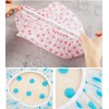 Ailiver Shower Caps for Women Men Reusable Shower Hat Bath