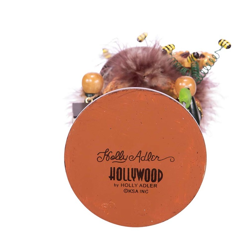 Kurt S. Adler 15-Inch Hollywood Bee Keeper Nutcracker, Multi