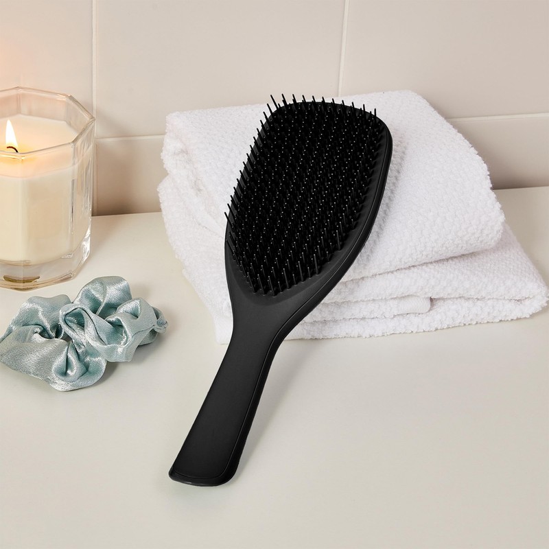Tangle Teezer Wet Detangler Large Black. Professional Hairbrush Specially for