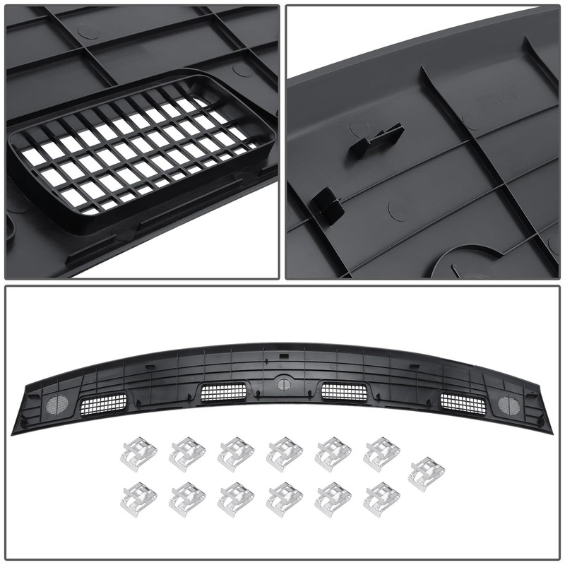 DNA MOTORING OE Style Upper Dash Panel Trim Compatible with