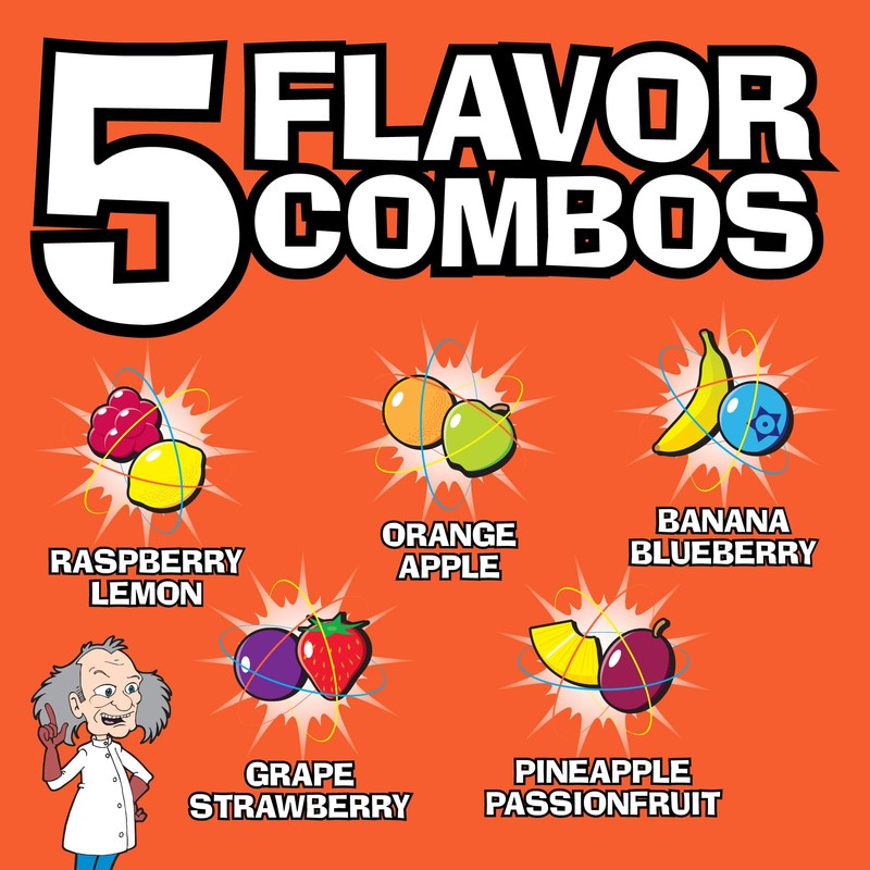 TOXIC WASTE - Nuclear Fusion Hazardously Sour Candy - Raspberry-Lemon,