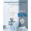 TJOY 24 Pack LED Light Bulbs, 100 Watt Equivalent A19,