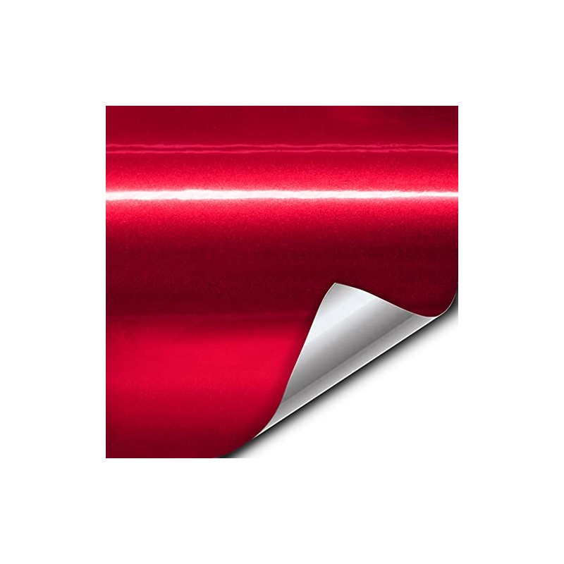 VViViD+ Gloss Liquid Metal Red Vinyl Car Wrap Film (10ft