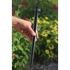 Mister Landscaper Black 13-in Stake with 1/4-in Vinyl Clip for
