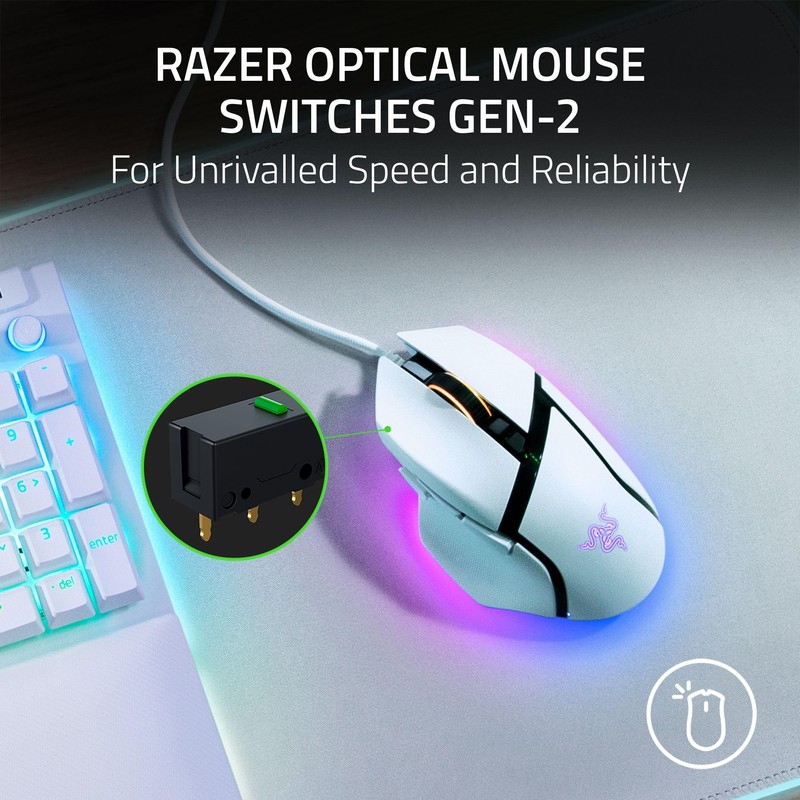 Razer Basilisk V3 - Wired customisable gaming mouse - ergonomic
