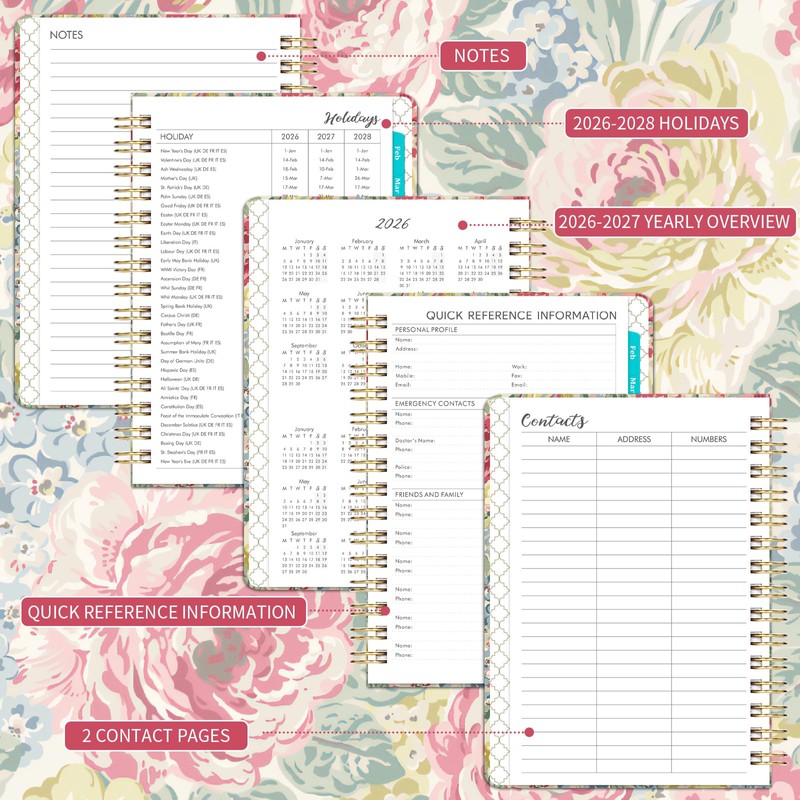 2026 Diary - 2026 Diary A5 Week to View from