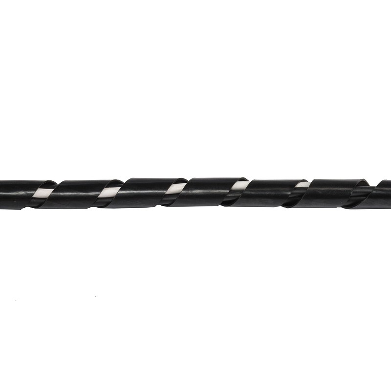 Hicab Spiral Cable Sleeve 4-50 mm 10 m Black Cable