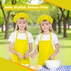 Matissa & Dad Kids Cooking Apron and Chef Hat Set