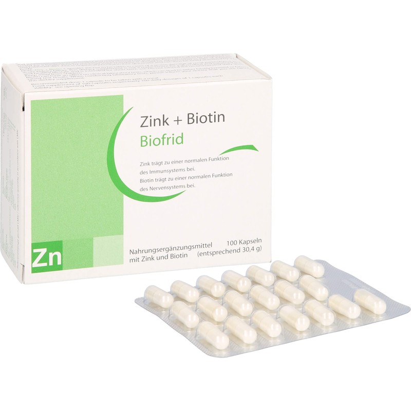 Zinc + Biotin Capsules
