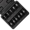 MIXPOWER 11 Pieces 3/8-inch Drive Pipe Plug Socket Set, SAE,