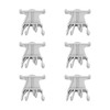 100pcs Terminal Marker Carrier 35mm DIN Rail Installation Universal UK