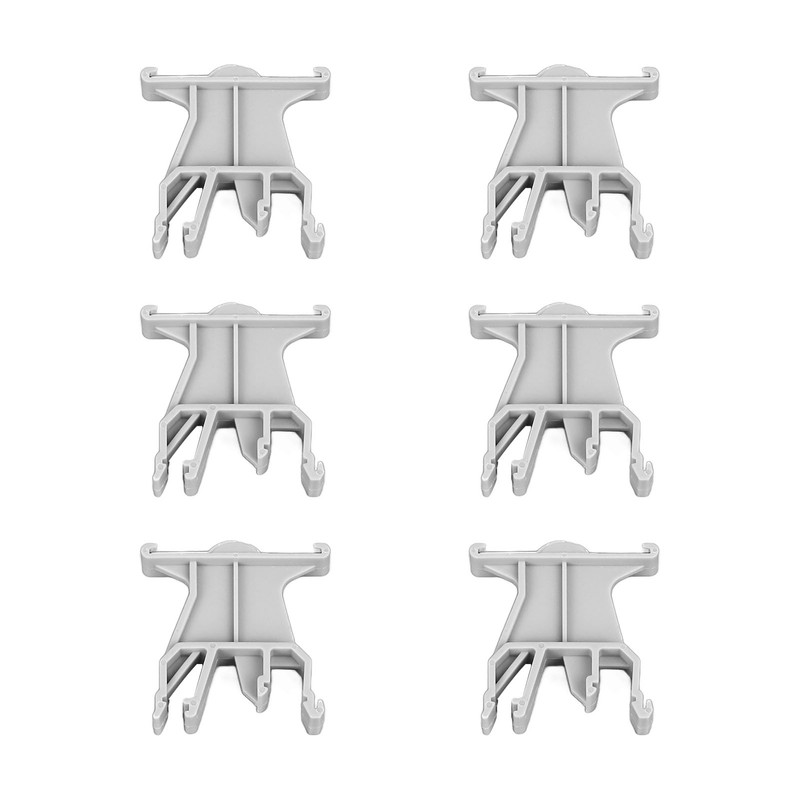 100pcs Terminal Marker Carrier 35mm DIN Rail Installation Universal UK